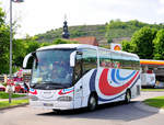 Scania Irizar von Wigmar aus PL in Krems gesehen.