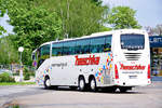 Scania Irizar von Autobus Haschka aus Niedersterreich in Krems gesehen.