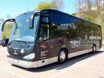 Scania Irizar von Höffmann Touristik aus Deutschland im Stadthafen Sassnitz.