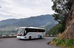 SCANIA Reisebus auf Madeira im Mai 2013.