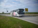 Setra 415 GT-HD von Becker-Touristik aus Deutschland in Sassnitz am Fhrhafen.