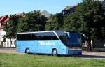 Setra S415 HD von Reisedienst Paul Krten KG aus Ahaus-Alsttte, fotografiert in Bernburg am 23.06.2012