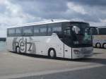 Setra 415-GT-HD von Metz aus Deutschland im Stadthafen Sassnitz.