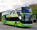 SETRA S431 DT von HRMANN Reisen aus Deutschland am 28.9.2012 in Krems an der Donau gewesen.