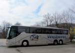 SETRA S416 GT- HD von WEIHERER Reisen aus Deutschland im April 2013 in Krems an der Donau gesehen.