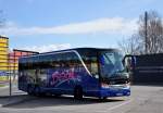 SETRA 416 HDH von BERR Reisen aus Deutschland am 14.4.2013 in Krems an der Donau.