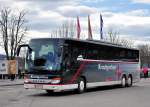 SETRA 417 GT-HD von KRAUTGARTNER Reisen aus Linz/sterreich am 14.4.2013 in Krems gesehen.