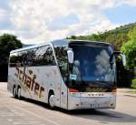 Setra 417 HDH von SCHFER Reisen aus der BRD am 4.7.2013 in Krems an der Donau.