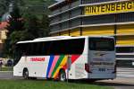 SETRA 415 GT-HD von TYROL tour`s am 9.7.2013 in Krems gesehen.