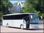 Setra 415 GT-HD Vorfhrwagen aus Deutschland im Stadthafen Sassnitz.