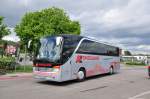 Setra 411 HD von Zwieselbauer Reisen aus sterreich am 17.5.2015 in Krems.