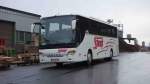 Setra S 415 GT der Firma  STUMPF , gesehen in Motten im November 2015