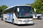 Setra 416 GT-HD von Fredls Reisen aus der BRD in Krems gesehen.