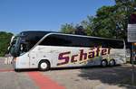 Setra 417 HDH von Schfer Reisen aus der BRD in Krems gesehen.