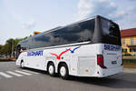 Setra 416 GT-HD von Sieghart Reisen aus der BRD in Krems.