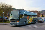 Setra 416 HDH von BROCADELLO aus Italien in Krems.