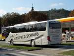 Setra 415 GT-HD von Manfred Schmid Reisen aus der BRD 09/2017 in Krems.