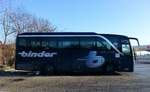 Setra 411 HD von Binder Reisen aus sterreich im Dez.