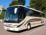 Setra 416 GT-HD von Schelges aus Deutschland im Stadthafen Sassnitz.