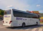 Setra 415 HD von Meier Reisen aus FL 2018 in Krems gesehen.