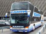 Setra 431 DT von Kantic aus Bosnien-Herzegowina in Stuttgart.