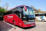 Setra 516 HD von Kerschner Reisen aus Niedersterreich in Krems unterwegs.