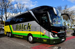 Setra 516 HDH vom Reisedienst BLCK aus der BRD in Krems gesehen.