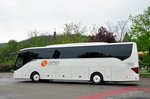 Setra 515 HD von SAD Prievidza aus der SK in Krems.