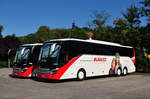 2 Setra 516 HD von Blaguss Slowakia in Krems gesehen.