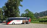 Setra 515 HD von Blaguss aus der Slowakei in Drnstein bei Krems gesehen.