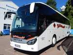 Setra 516 HD von Werner Bußmann GmbH aus Deutschland im Stadthafen Sassnitz.