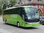 Setra 516 HD von Flixbus/Urban (ex Schächer Reisen) aus Deutschland in Karlsruhe.