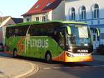 Setra 516 HD von Flixbus/Wricke Touristik aus Deutschland in Neubrandenburg.