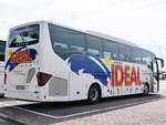 Setra 515 HD von Ideal Reisen aus Deutschland im Stadthafen Sassnitz.