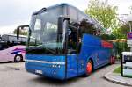 Van Hool T916 Astron von Fritsche Reisen aus der BRD am 2.5.2015 in Krems.