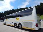 Van Hool T917 von Oad aus den Niederlanden bei der Breitach Klamm.