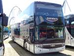 Van Hool TD927 von Schidler aus Frankreich am Europapark Rust.