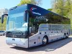 Van Hool TX16 von Groeger Reisen aus Deutschland im Stadthafen Sassnitz.