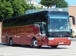 Van Hool TX15 von De Stille Kempen Reizen aus Belgien im Stadthafen Sassnitz.