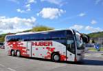 Volvo 9700 von Huber Reisen / sterreich im Herbst 2013 in Krems gesehen.