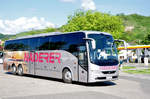 Volvo 9700 von Naderer Reisen aus Linz in Krems gesehen.