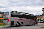 Volvo 9700 von Fuchs Reisen aus sterreich in Krems gesehen.