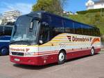 Volvo 9700 von Dönnebrink aus Deutschland im Stadthafen Sassnitz.