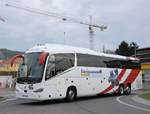 Volvo Irizar i6s von Europamund Reisen aus Spanien BRD 2017 in Krems.