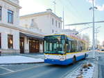 Skoda Trolleybusse (Oberleitungsbus 55) am 25.