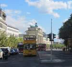 MAN SD 202 auf einer Sightseeing-Tour in Berlin am 13.8.2012.