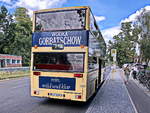 Ausflugslinie 218 - Traditionsbus Berlin an der Station Bahnhof Wannsee am 22.