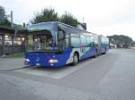 VZO-Mercedes Citaro NR.65 Baujahr 2002 wartet am Bahnhof Feldbach am 24.9.15