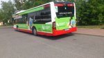 ....und auch dieser Citaro O 530 Facelift mit der eigen Werbung fr die Stadtwerke Schwedt 