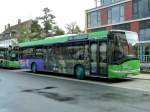 Stadtbus der WAG AG steht am Busbahnhof in Fulda, September 2012